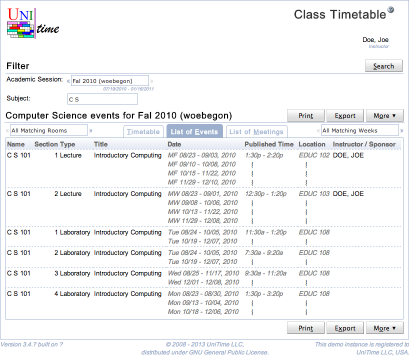 Lookup Classes