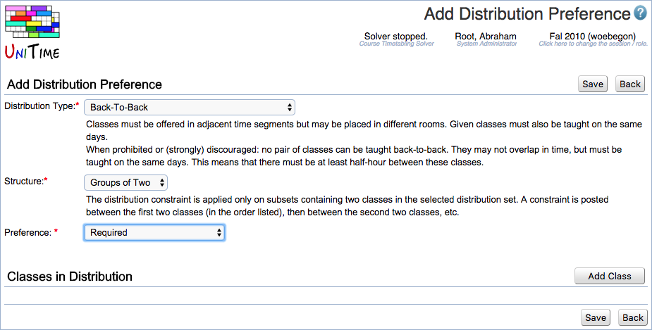 Course Timetabling Data Entry Manual