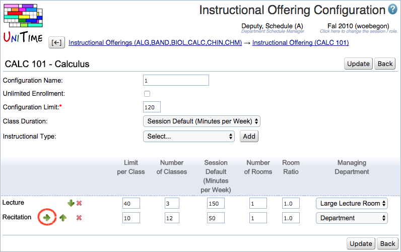 Course Timetabling Data Entry Manual