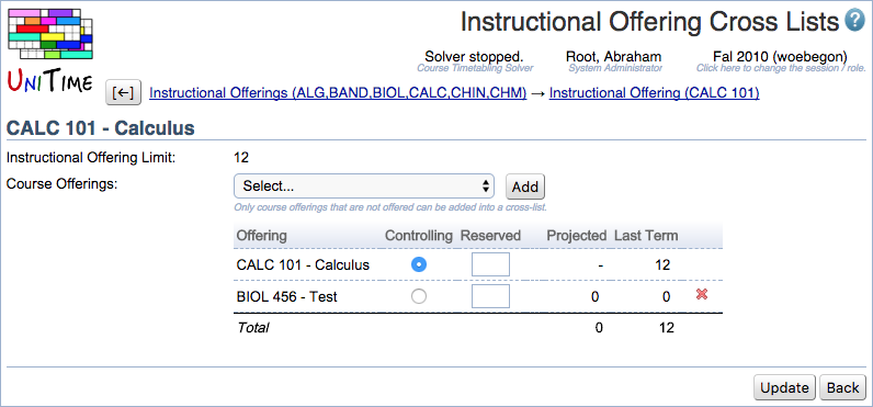 Course Timetabling Data Entry Manual