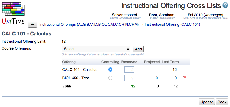 Course Timetabling Data Entry Manual