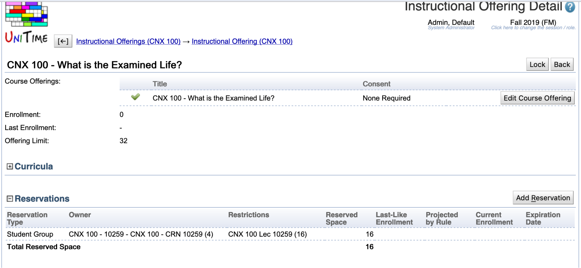 Managing Student Group Reservations