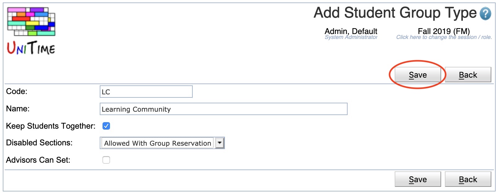 Managing Student Group Reservations