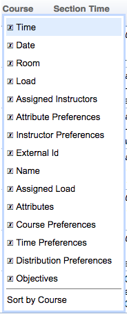 Instructor Scheduling