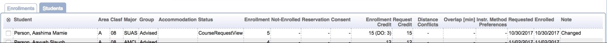 Student Scheduling Dashboard Manual